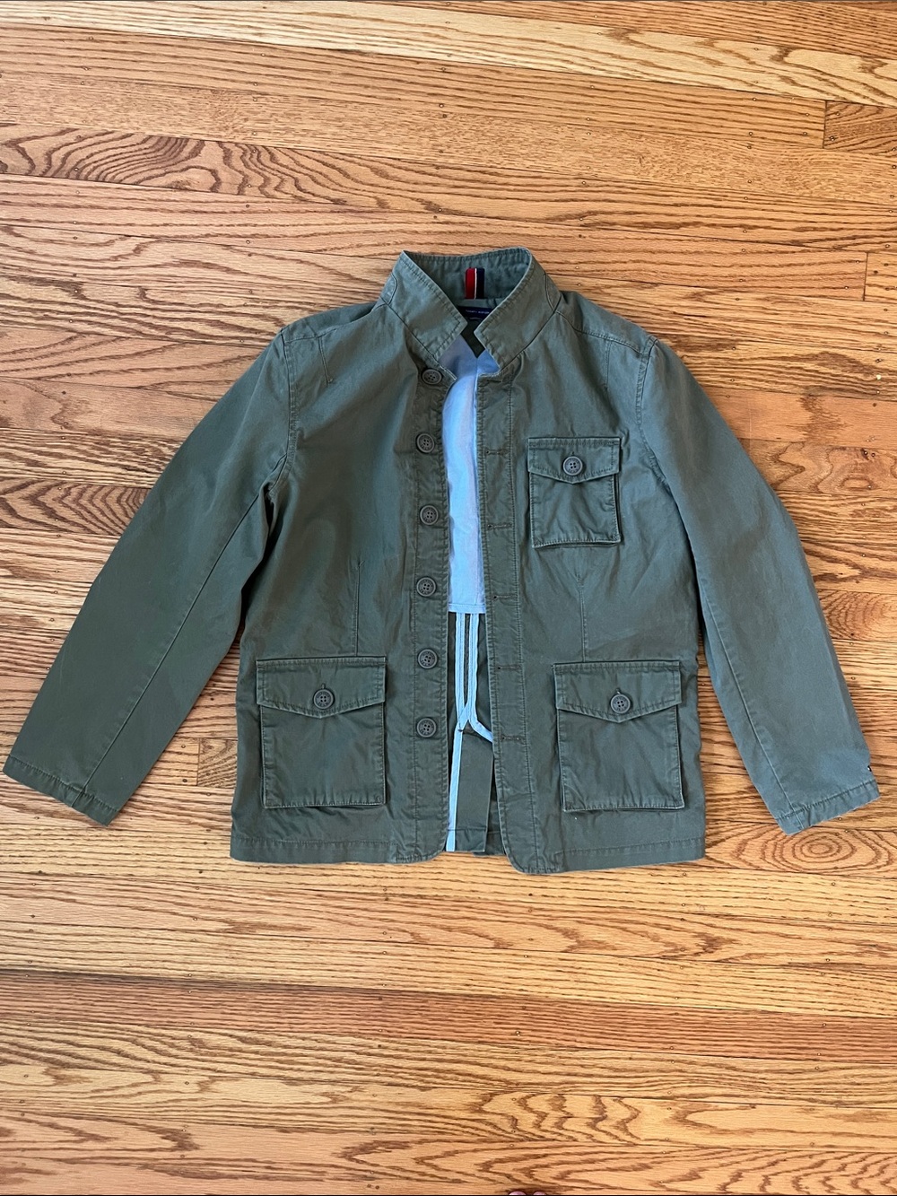 Tommy Hilfiger Olive Green Utility Jacket – Women’s Small